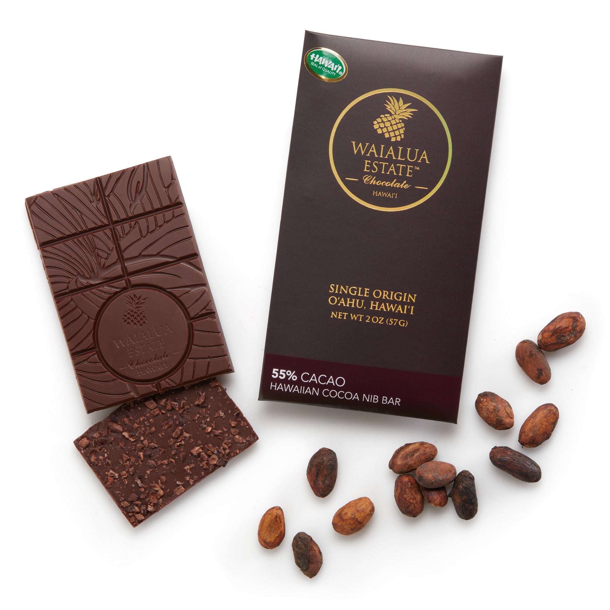 Ritual Dark Chocolate Bar, The Nib Bar 75% Cacao, Notes of Dried Fruit,  Berries & Nuts, 2.12 oz