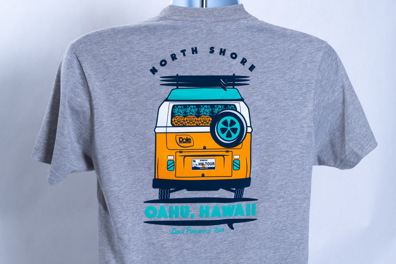 Dole Heather Gray Van Tee