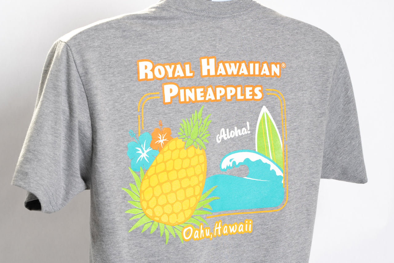 Dole Royal Hawaiian Heather Gray Tee